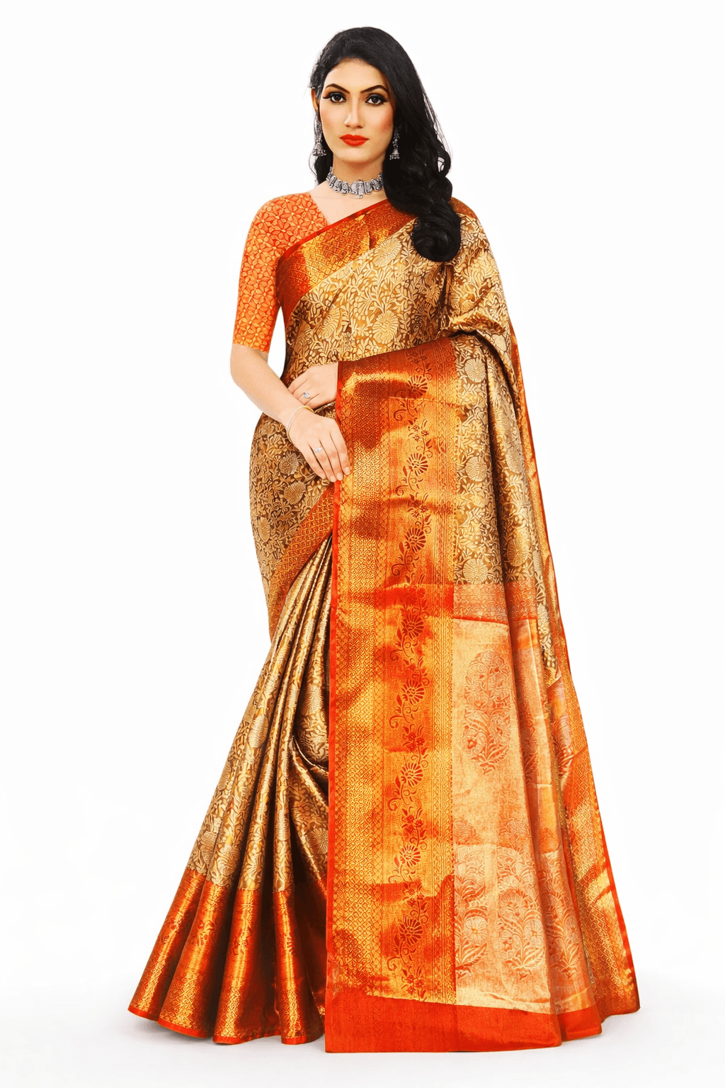One Gram Gold Sarees — view 1