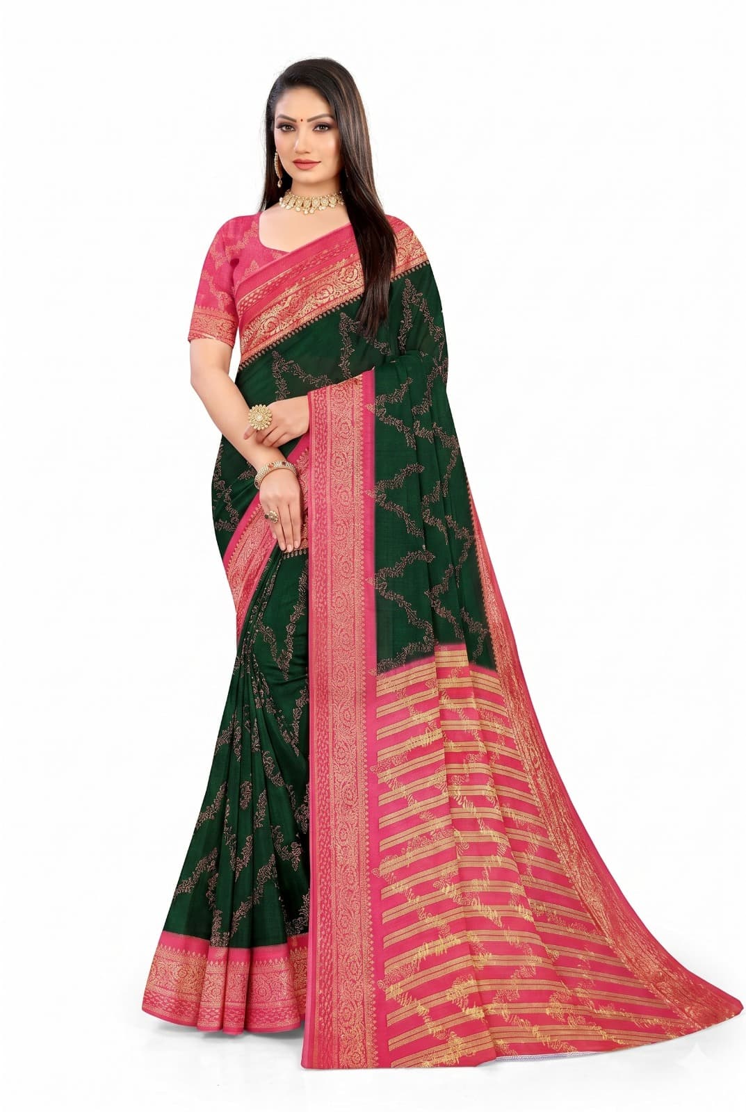 Crepe Silk Sarees — view 1