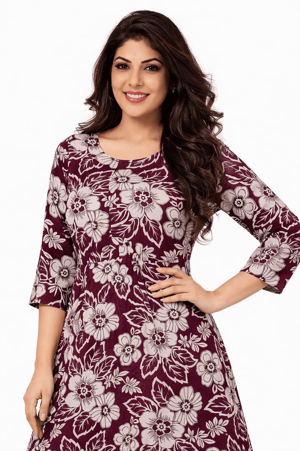 Rayon Umbrella Kurti